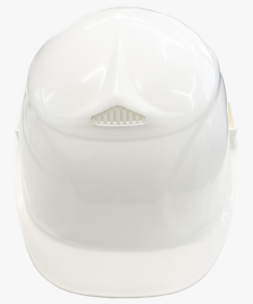 Каска защитная с вентиляцией (с храповиком), белая