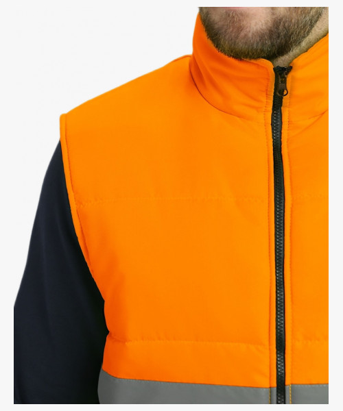 Жилет утепленный сигнальный Ярксион СОП (тк.OxLine,90), оранжевый