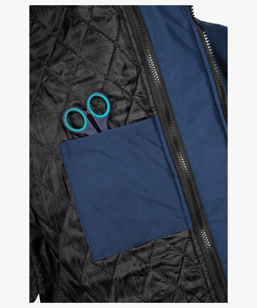 Костюм зимний Сибер СОП (Балтекс, 210) п/к, темно-синий/васильковый