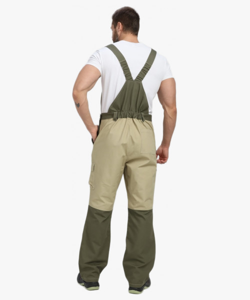 Полукомбинезон Челси CH (тк.Канвас,270), хаки/бежевый