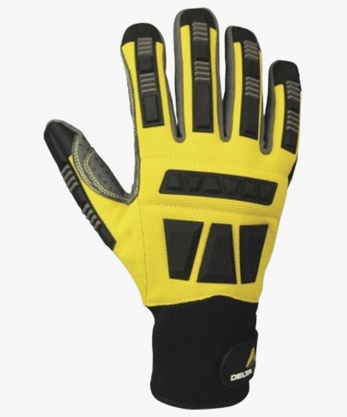 Перчатки DeltaPlus™ EOS VV900 (полиэстер+полиуретан/полиамид с ПВХ точкой+неопрен)