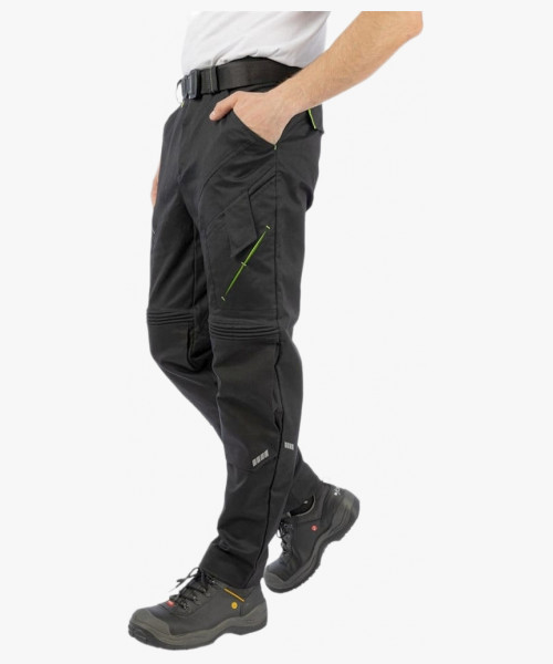 Брюки летние мужские Brodeks KS305, цвет чёрный