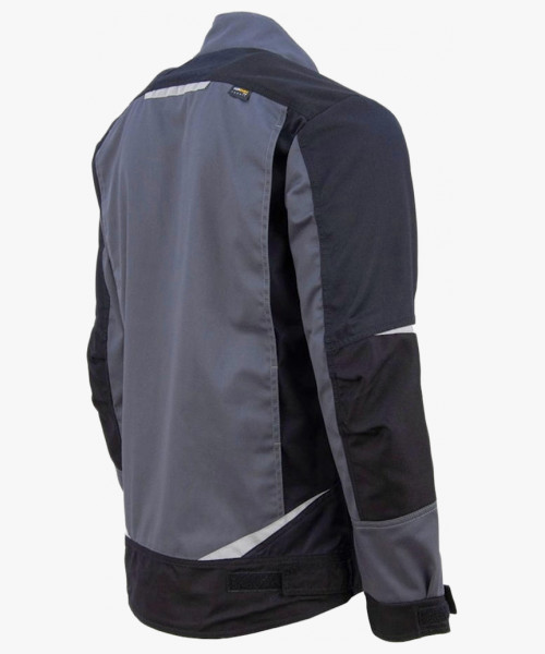 Куртка летняя мужская Brodeks KS202, цвет серый, чёрный