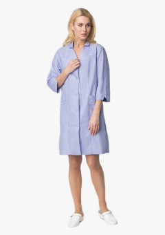 Халат женский Лира (тк.ТиСи), сиреневый