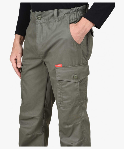 Брюки СИРИУС-ТАКТИК олива тк. механический стрейч с ВО