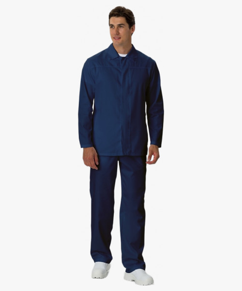 Брюки мужские ХАССП-Премиум (тк.Оптима,160), т.синий