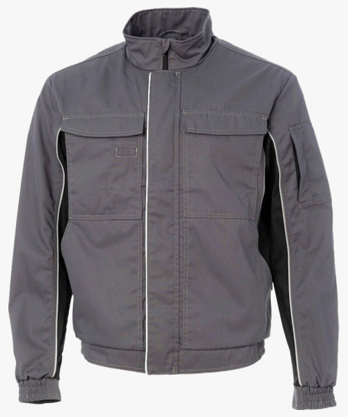 Куртка летняя мужская Brodeks KS201, цвет серый, чёрный