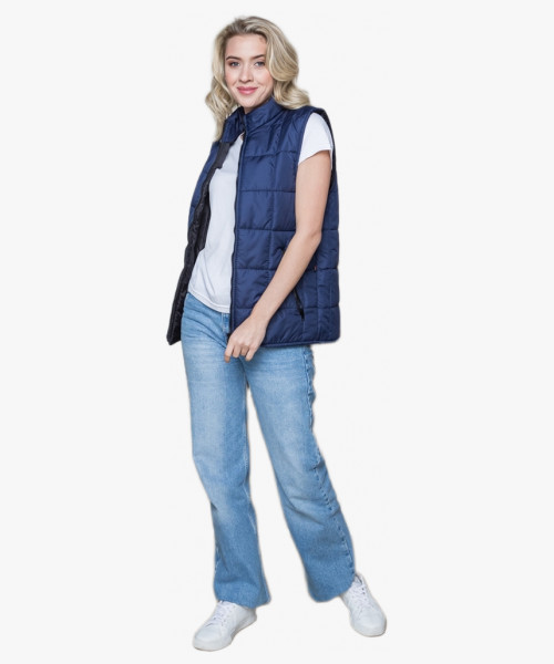 Жилет утепленный Офис (Дюспо), темно-синий