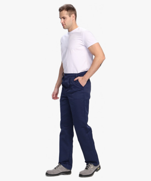 Брюки для ИТР (тк.Смесовая,210), т.синий