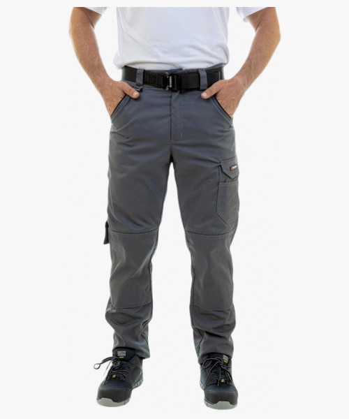 Брюки летние мужские Brodeks KS301, цвет серый