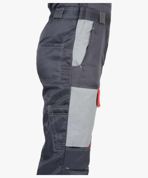 Костюм мужской СИРИУС-ФАВОРИТ куртка, п/к, т.серый со св.серым