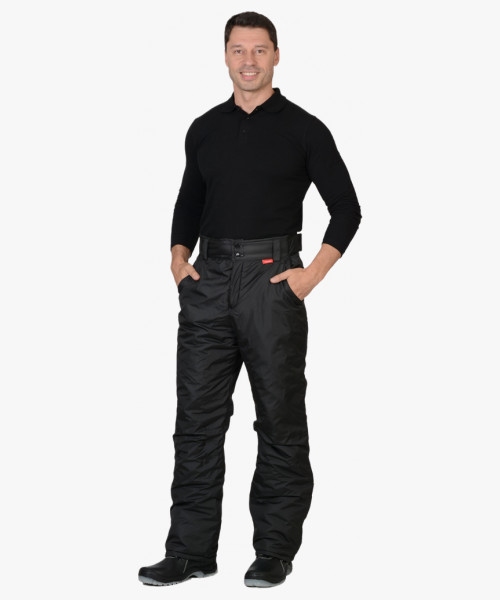 Костюм мужской СИРИУС-ИМИДЖ куртка, брюки, чёрный