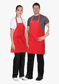 Фартук СИРИУС-БАРИСТА красный