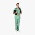 Костюм СИРИУС-ЖЕНЕВА женский светлая мята с тёмно-зелёным (СТ)