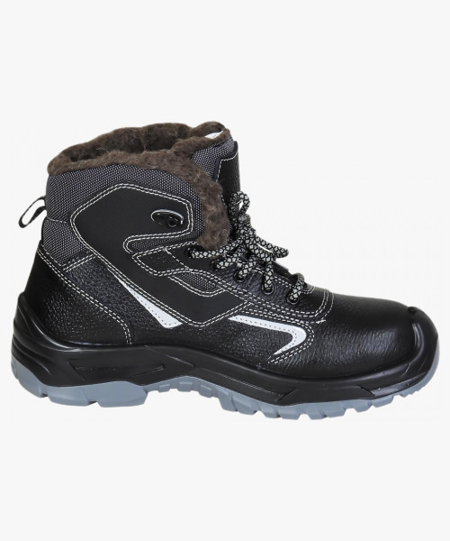 Ботинки SAVЁL-ДЖЕТ-ЗИМА кожа, шерстин, МП, ПУ-ТПУ