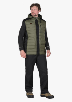 Жилет СИРИУС-УРБАН хаки с черным