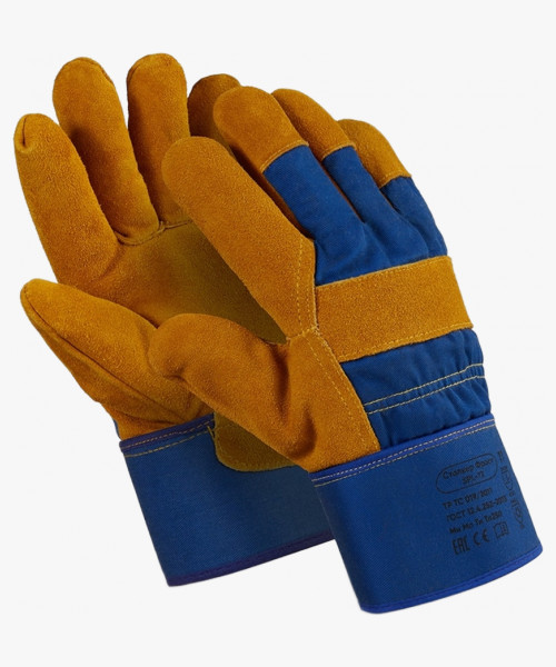 Перчатки Manipula Specialist® Сталкер Фрост (спилок/ткань+иск.мех), SPL-73/WG-791