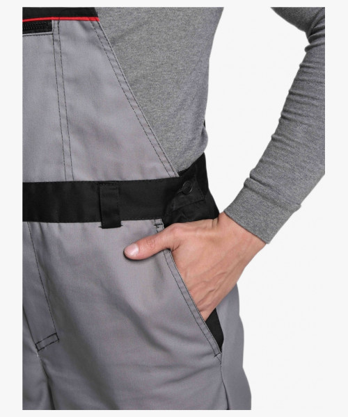 Костюм Сервис IMP (тк.Смесовая,240) п/к, серый/черный