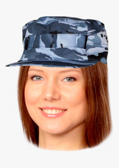 Кепи охранника летнее КМФ серый вихрь