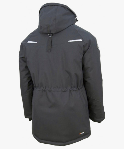 Куртка-парка зимняя мужская Brodeks KW215, цвет чёрный