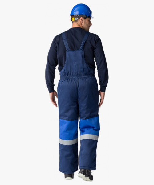 Костюм зимний Нордхард-2 СОП У. (тк.Смесовая,240) п/к, т.синий/васильковый