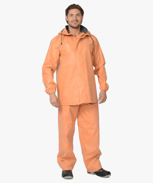 Костюм рыбака (500 гр/м2) (тип Рокон-Букса) оранжевый
