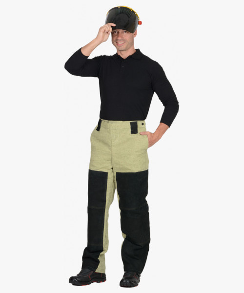 Костюм сварщика: куртка, брюки брезентовый со спилком (2,7 кв.м) тип Б