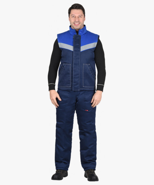 Жилет мужской СИРИУС-НАВИГАТОР синий