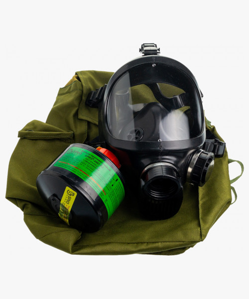 Противогаз промышленный Бриз-3301 (ППФ) К2 с маской ППМ-88