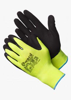 Soft Перчатки нейлоновые со вспененным латексным покрытием