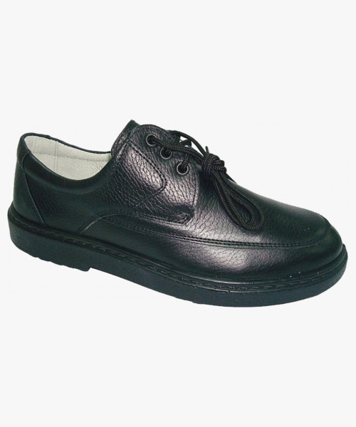 Туфли мужские нат. кожа Дима ПУ ALMI (арт. 80308-07900(7081-07101), черный