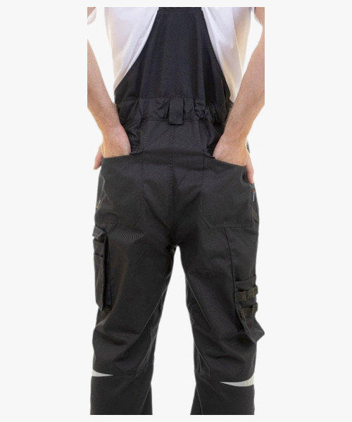 Полукомбинезон летний мужской Brodeks KS402, цвет чёрный