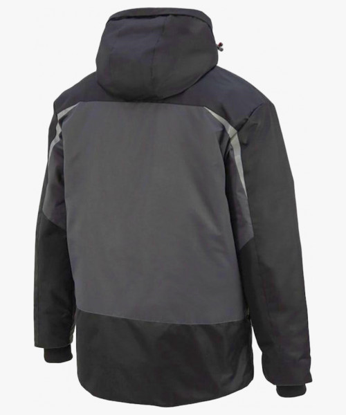 Куртка зимняя рабочая Brodeks KW 231, цвет серый, чёрный