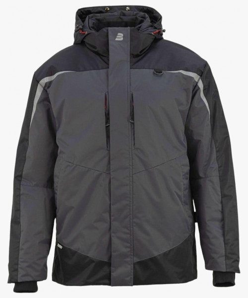 Куртка зимняя рабочая Brodeks KW 231, цвет серый, чёрный