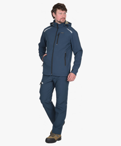 Куртк. СИРИУС-СПЕЙС софтшелл синяя