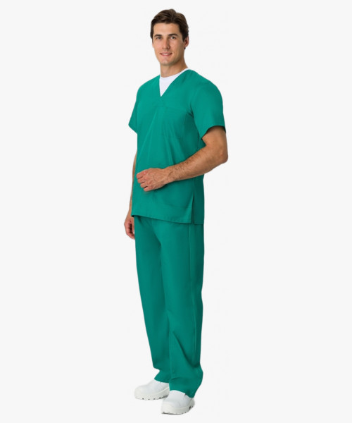 Костюм мужской хирурга (тк.ТиСи), т.зеленый