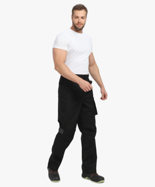 Брюки ProfLineLeader (тк.Софтшел), черный