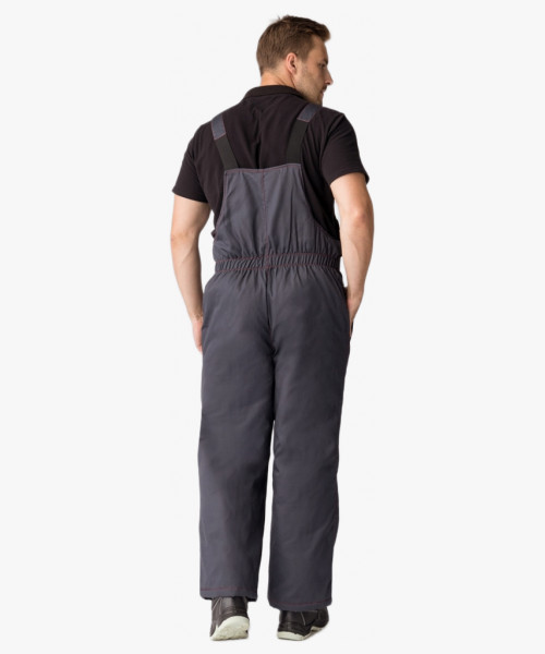 Полукомбинезон зимний Флофт (тк.Твил,210), т.серый