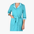 Халат СИРИУС-ФЛОРА женский светло-бирюзовый (СТ)