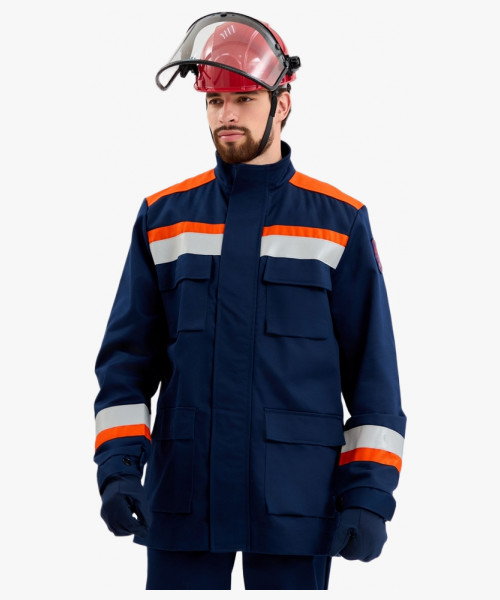 Костюм летний Энергия-А (13,2 кал.), т.синий/оранжевый