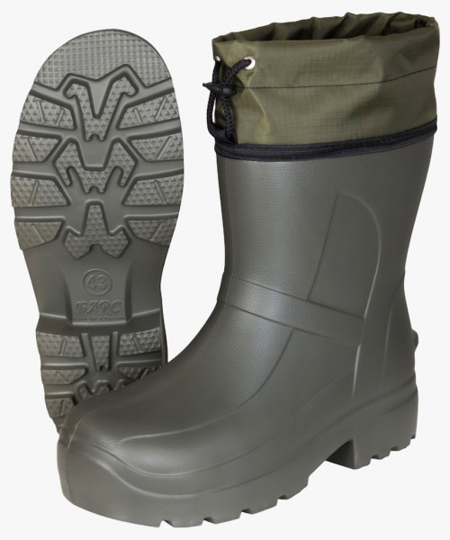 Полусапоги ЭВА (С-125КПКС) морозостойкие (-30С), МБС КЩС, с манжетой, ПКП Кевлар, Оливковые