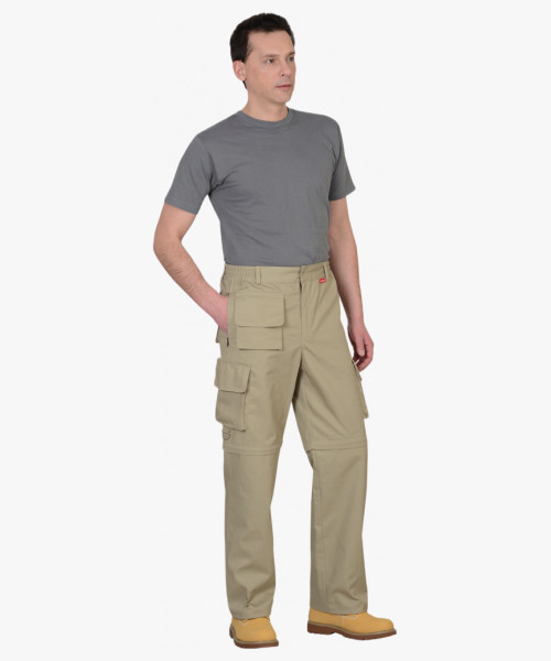 Костюм СИРИУС-ТИГР куртка, брюки (тк. Rodos 245) Песочный