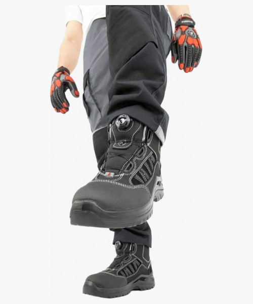 Ботинки летние мужские Brodeks Icon BRS103, цвет чёрный