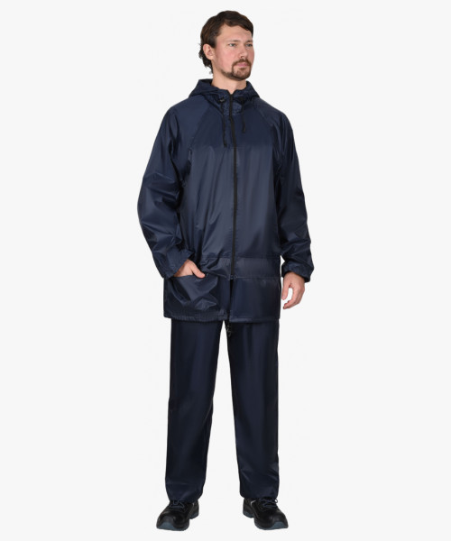 Костюм влагозащитный SIRIUS Профи (225 гр/м2) синий