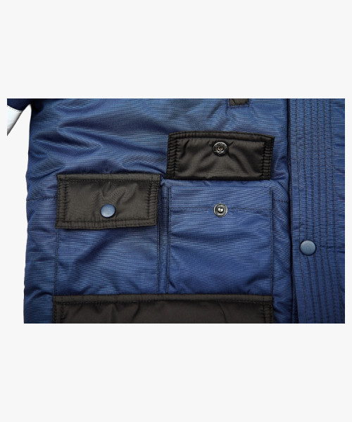 Костюм зимний Беркут (Таслан) п/к, темно-синий/черный