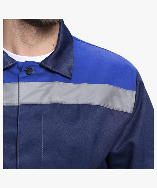 Костюм Лигор-2 СОП CH (тк.Смесовая,210) п/к, т.синий/васильковый