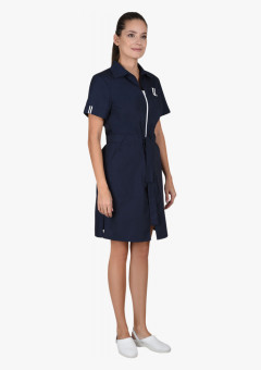 Халат СИРИУС-ВИКТОРИЯ женский темно-синий