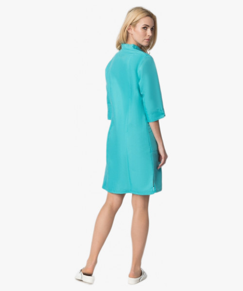 Халат женский Лира (тк.ТиСи), бирюзовый