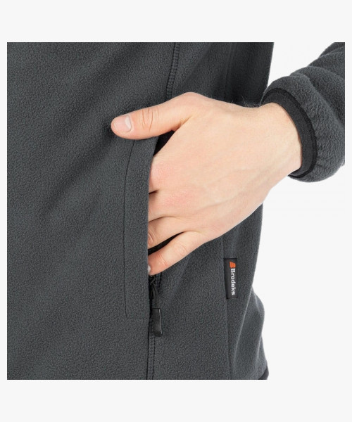 Толстовка флисовая Brodeks KS211, цвет графит