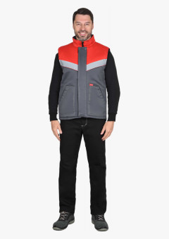 Жилет мужской СИРИУС-НАВИГАТОР серый